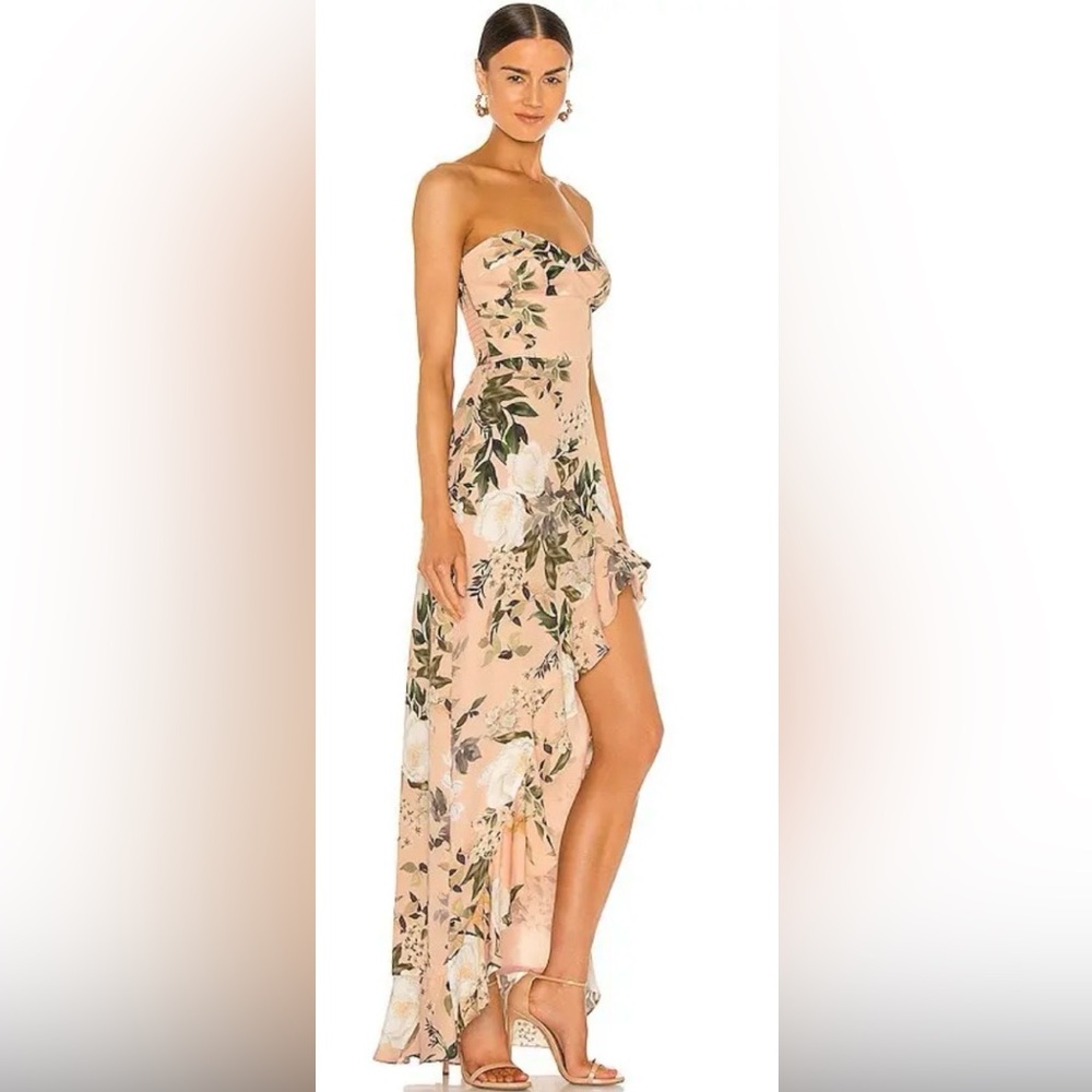 Amanda Uprichard Eden Gown in Juniper Floral